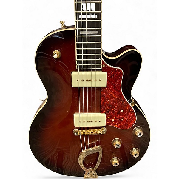 Used Guild ARISTOCRAT Sunburst Solid Body Electric Guitar