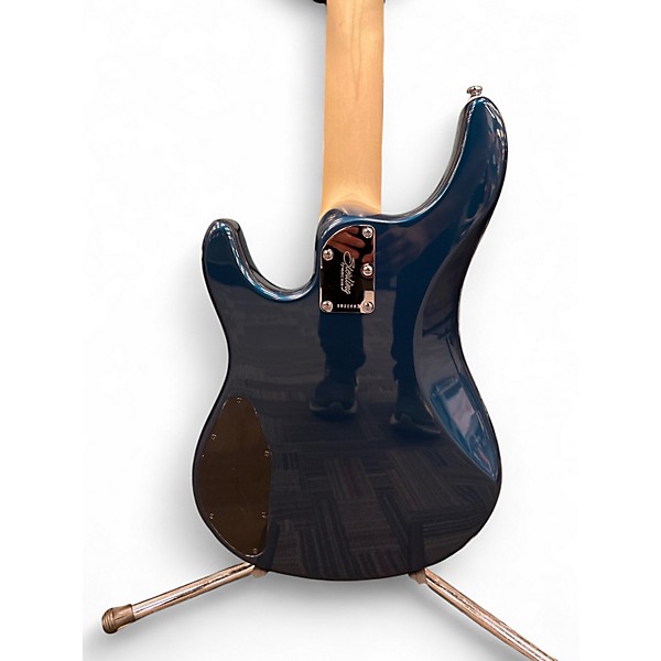 Used Sterling by Music Man SB14 Blue Pearl Electric Bass Guitar