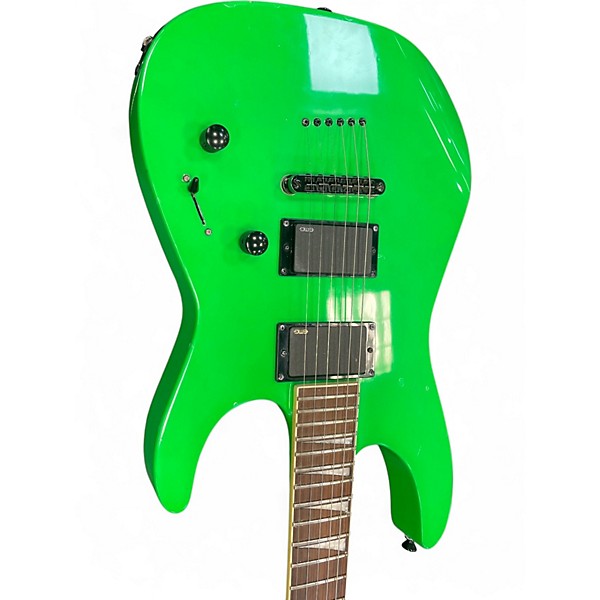 Used Jackson SLXT Soloist SLIME GREEN Solid Body Electric Guitar