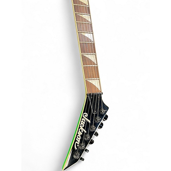 Used Jackson SLXT Soloist SLIME GREEN Solid Body Electric Guitar
