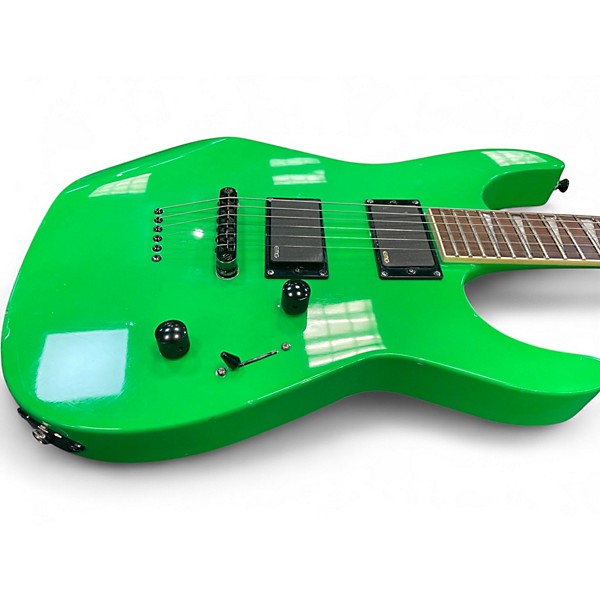 Used Jackson SLXT Soloist SLIME GREEN Solid Body Electric Guitar