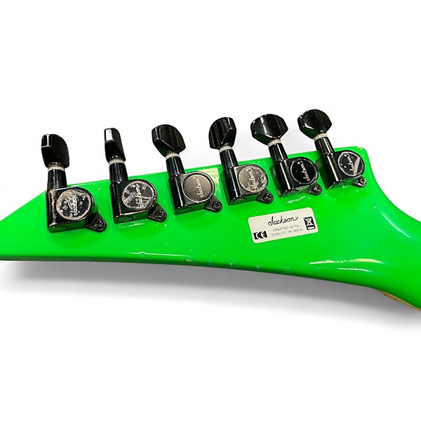 Used Jackson SLXT Soloist SLIME GREEN Solid Body Electric Guitar