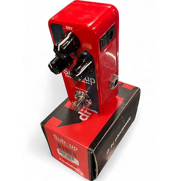 Used TC Electronic Sub N Up Mini Octaver Effect Pedal