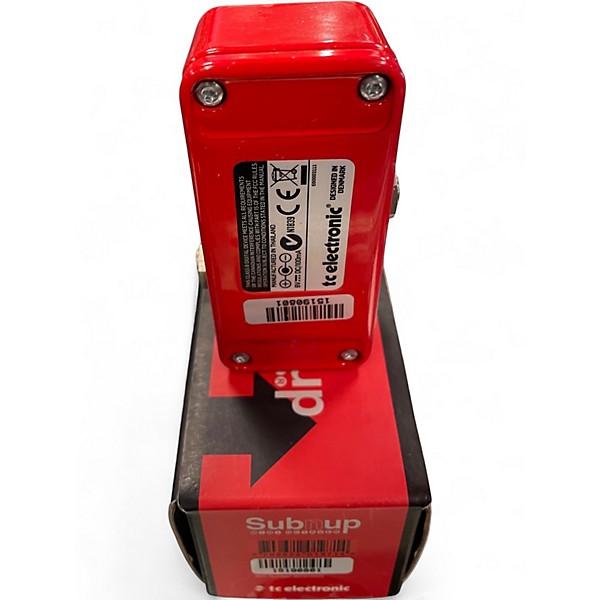 Used TC Electronic Sub N Up Mini Octaver Effect Pedal