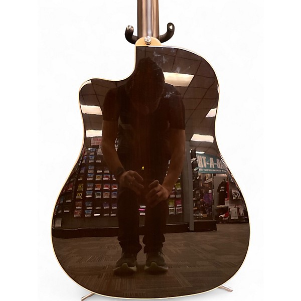 Used Epiphone J54EC 3 Tone Sunburst Acoustic Electric Guitar