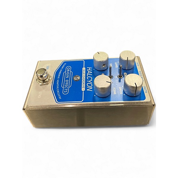 Used Origin Effects HALCYON BLUE OVERDRIVE Effect Pedal