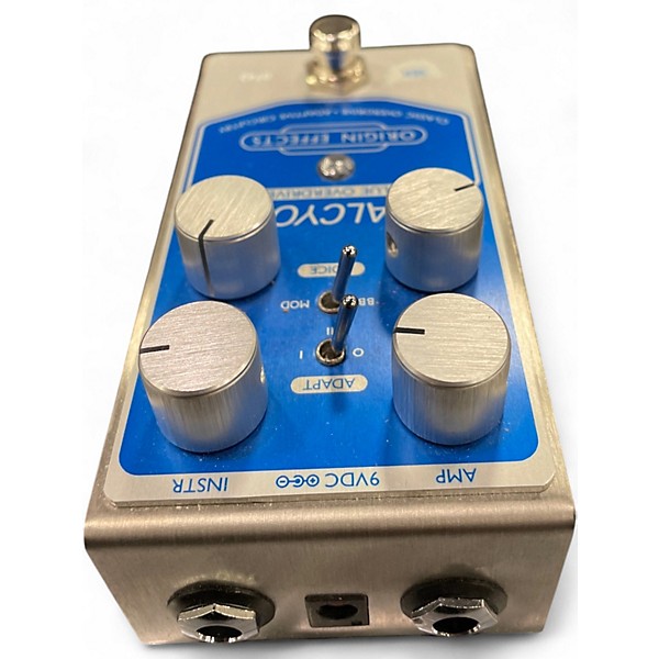Used Origin Effects HALCYON BLUE OVERDRIVE Effect Pedal
