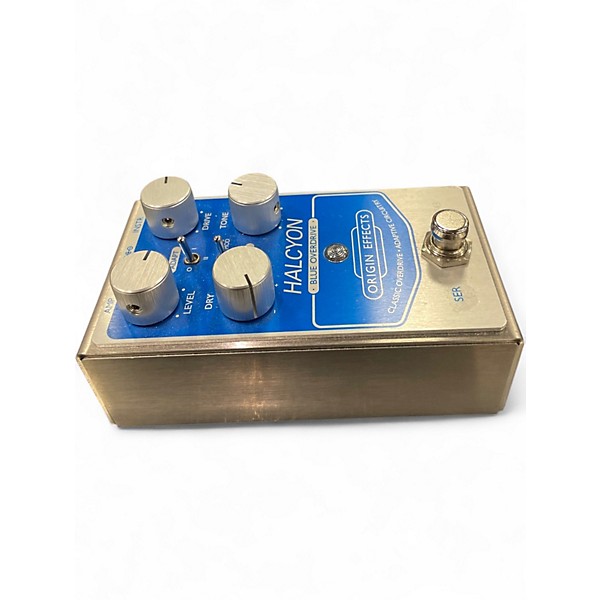 Used Origin Effects HALCYON BLUE OVERDRIVE Effect Pedal