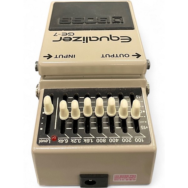 Used BOSS GE7 Equalizer Pedal