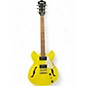 Used Ibanez AS63 LEMON YELLOW Hollow Body Electric Guitar thumbnail