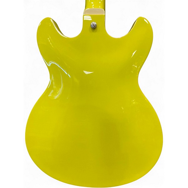 Used Ibanez AS63 LEMON YELLOW Hollow Body Electric Guitar