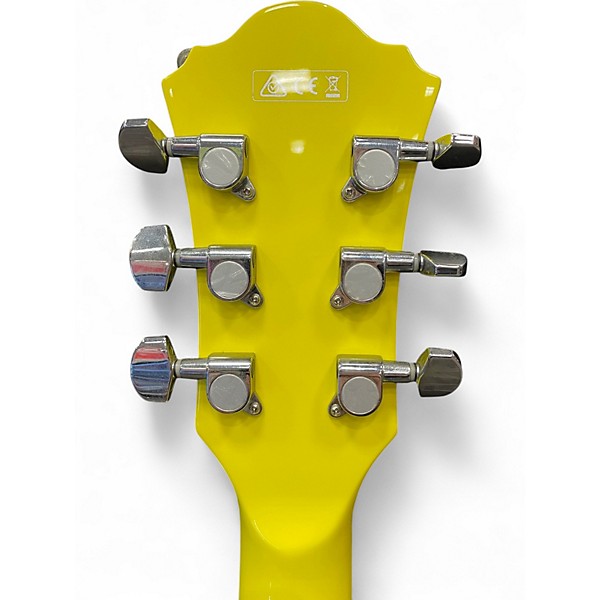 Used Ibanez AS63 LEMON YELLOW Hollow Body Electric Guitar
