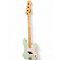 Used Squier Precision Bass Surf Green Electric Bass Guitar thumbnail