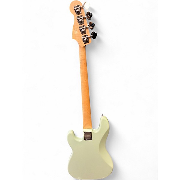 Used Squier Precision Bass Surf Green Electric Bass Guitar