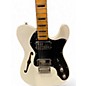 Used Squier Classic Vibe 70s Thinline Telecaster Olympic White Hollow Body Electric Guitar