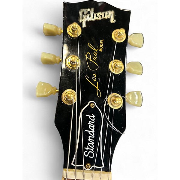 Vintage 1997 Gibson Les Paul Smartwood Standard Antique Natural Solid Body Electric Guitar