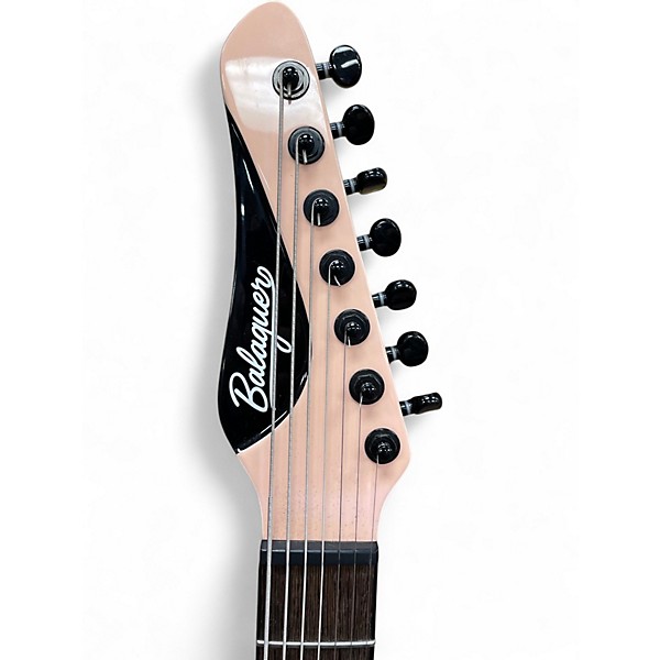 Used Balaguer Select Custom Thicket Shell Pink Solid Body Electric Guitar