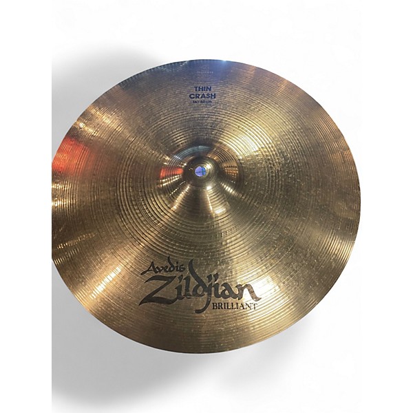 Used Zildjian 16in Thin Crash Cymbal