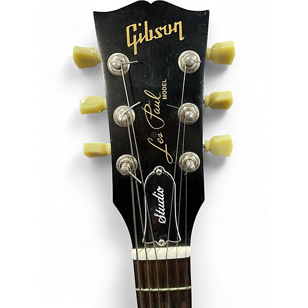 Used 2008 Gibson Les Paul Studio Faded Maple Burst Solid Body Electric Guitar