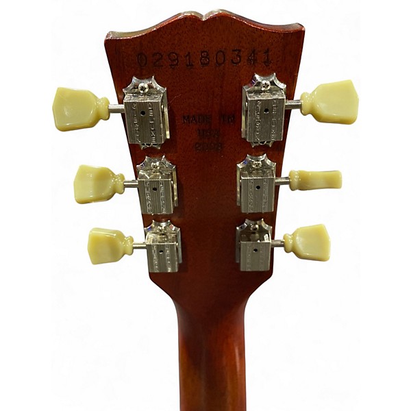 Used 2008 Gibson Les Paul Studio Faded Maple Burst Solid Body Electric Guitar