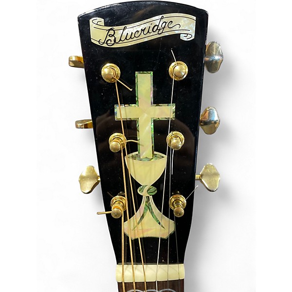 Used Blueridge BR-343CE 2 Color Sunburst Acoustic Electric Guitar