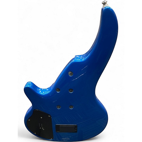 Used Cort Curbow 5 Blue Electric Bass Guitar