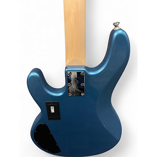 Used Sterling by Music Man SUB Sterling Stingray HH Lake Placid Blue Electric Bass Guitar
