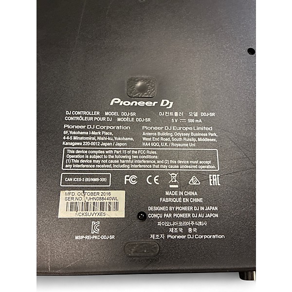 Used Pioneer DJ DDJSR DJ Controller