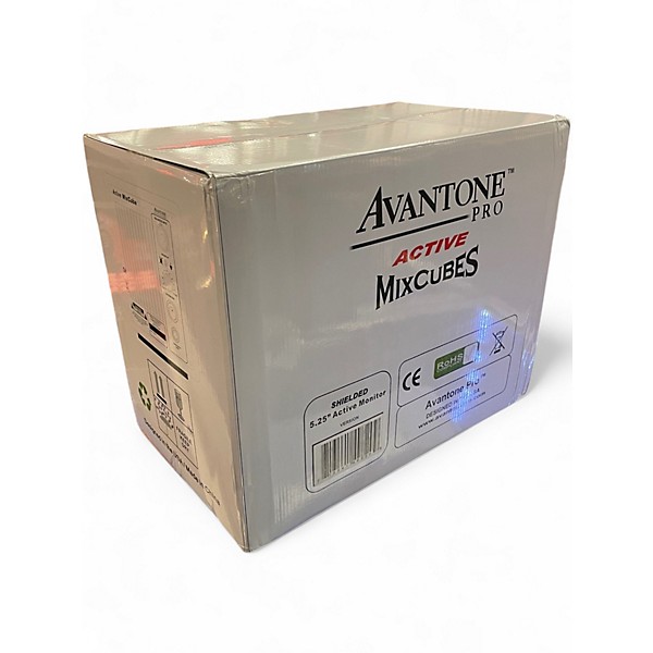 Used Avantone MIXCUBE PRO 115VAC RED PAIR Powered Monitor