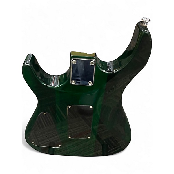 Used Hamer Slammer Diablo  Forest Green Solid Body Electric Guitar