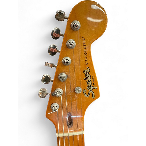 Used Squier Classic Vibe 1950S Stratocaster 3 Tone Sunburst Solid Body Electric Guitar