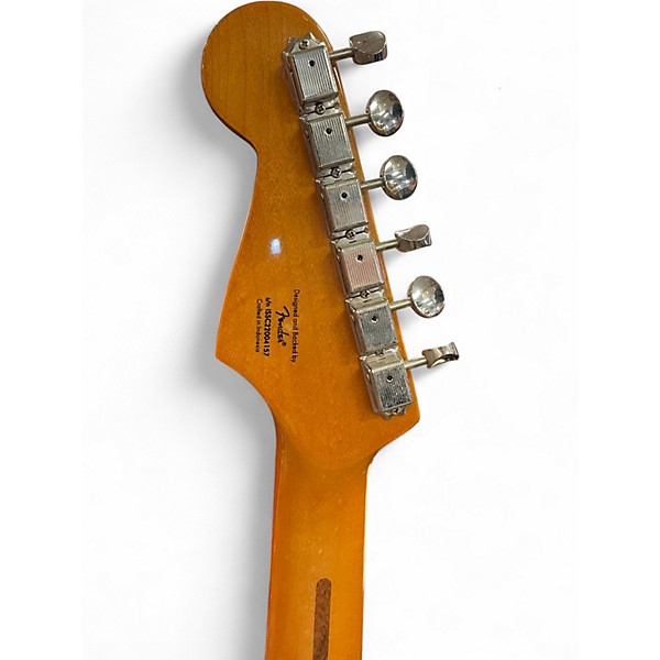 Used Squier Classic Vibe 1950S Stratocaster 3 Tone Sunburst Solid Body Electric Guitar