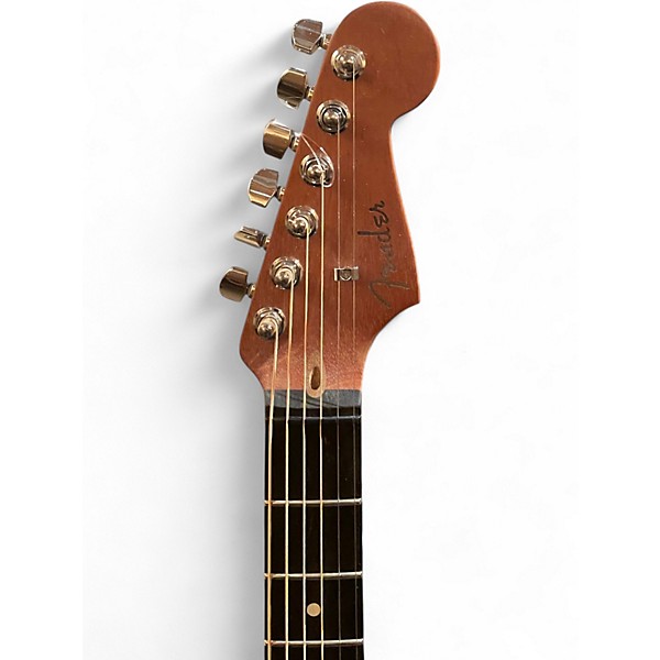 Used Fender American Acoustasonic Stratocaster BOURBON BURST Acoustic Electric Guitar