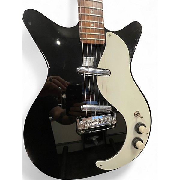 Used Danelectro 59 Black Solid Body Electric Guitar