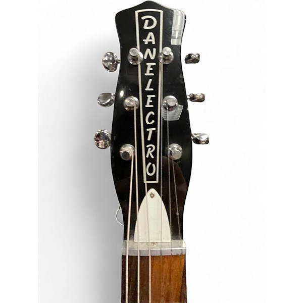 Used Danelectro 59 Black Solid Body Electric Guitar