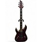 Used Schecter Guitar Research Omen Extreme 6 Left Handed Black Cherry Electric Guitar thumbnail