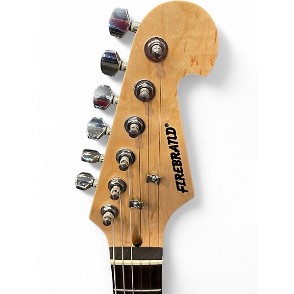 Used Firebrand  3/4th Size Black Solid Body Electric Guitar