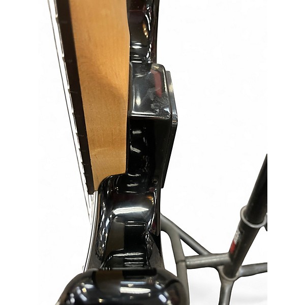 Used Firebrand  3/4th Size Black Solid Body Electric Guitar