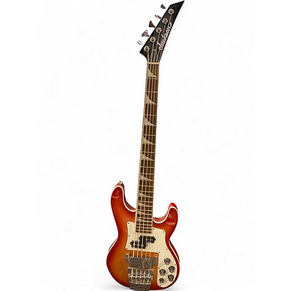 Used Jackson X Series Burst Electric Bass Guitar