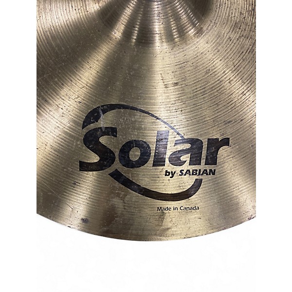 Used Solar by Sabian 16in SOLAR CRASH Cymbal