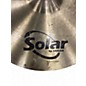Used Solar by Sabian 16in SOLAR CRASH Cymbal