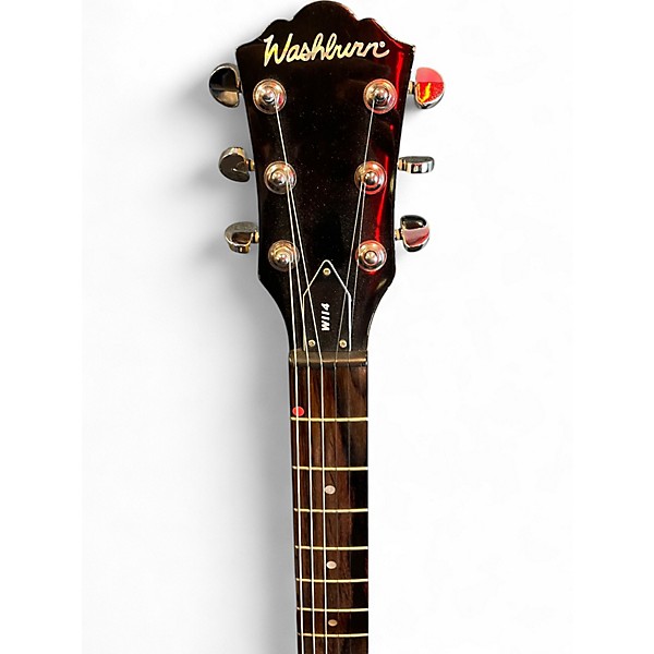 Used Washburn WI14 DARK CHERRY RED Solid Body Electric Guitar