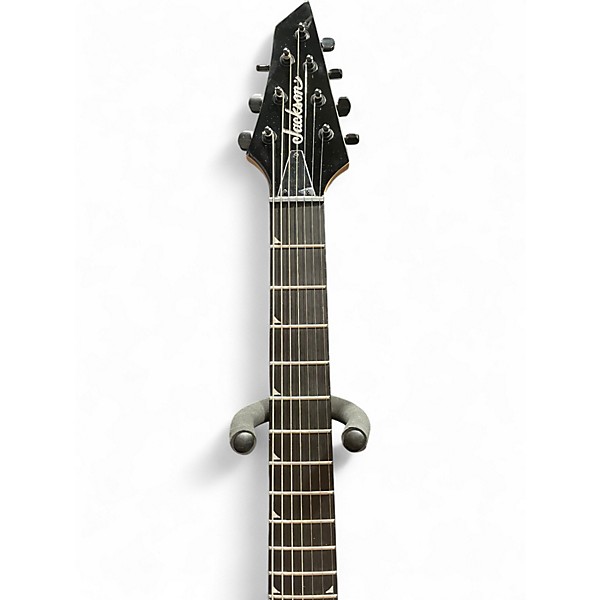 Used Jackson JS22-7 Dinky 7 String Black Solid Body Electric Guitar
