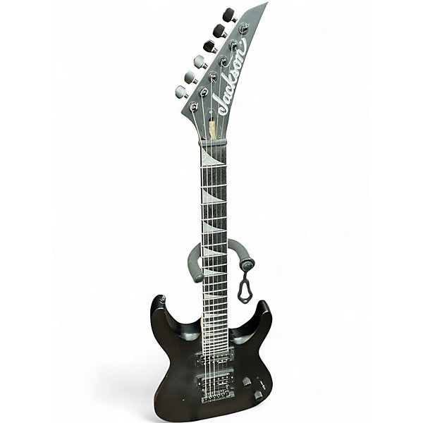 Used Jackson JS22 Dinky Satin Black Solid Body Electric Guitar