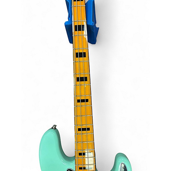 Used Squier Classic Vibe 1970S Precision Bass Surf Green Electric Bass Guitar