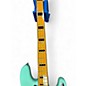 Used Squier Classic Vibe 1970S Precision Bass Surf Green Electric Bass Guitar