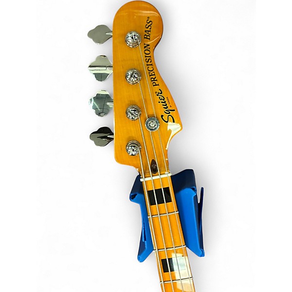 Used Squier Classic Vibe 1970S Precision Bass Surf Green Electric Bass Guitar