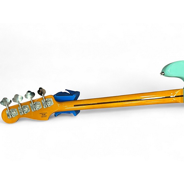 Used Squier Classic Vibe 1970S Precision Bass Surf Green Electric Bass Guitar