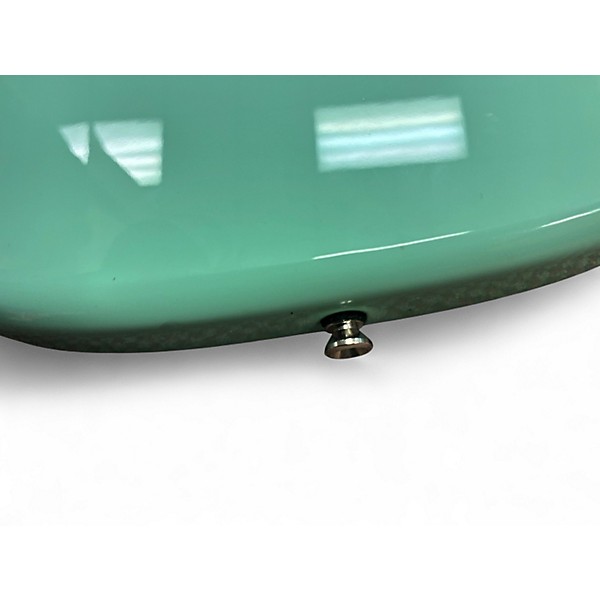 Used Squier Classic Vibe 1970S Precision Bass Surf Green Electric Bass Guitar