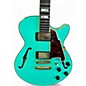 Used D'Angelico Premier SS Semi-Hollow Single Cutaway Seafoam Green Hollow Body Electric Guitar